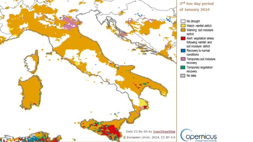 siccita sicilia 2024