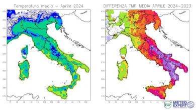 Photo of Aprile freddo e piovoso? Non proprio: i dati climatici raccontano una storia diversa