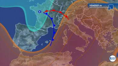 Photo of Meteo: apice del Caldo al Centro-Sud, mentre al Nord tornano i Temporali