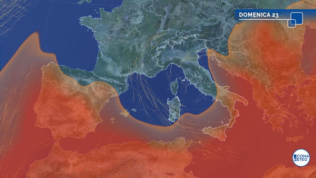 caldo meteo temporali