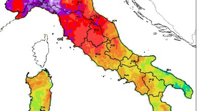 Photo of Un giorno su 2 di pioggia ad ottobre al Centro-Nord