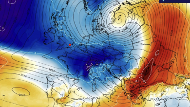 Photo of Freddo artico in arrivo con venti burrascosi: le previsioni