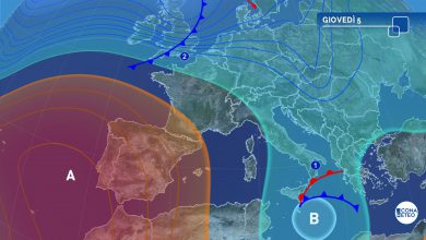 Photo of Allerta meteo 5 dicembre: piogge, temporali e forti venti al Centro-Sud