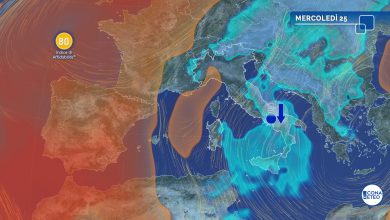 Photo of Meteo Natale: freddo, vento e neve. Le zone a rischio maltempo