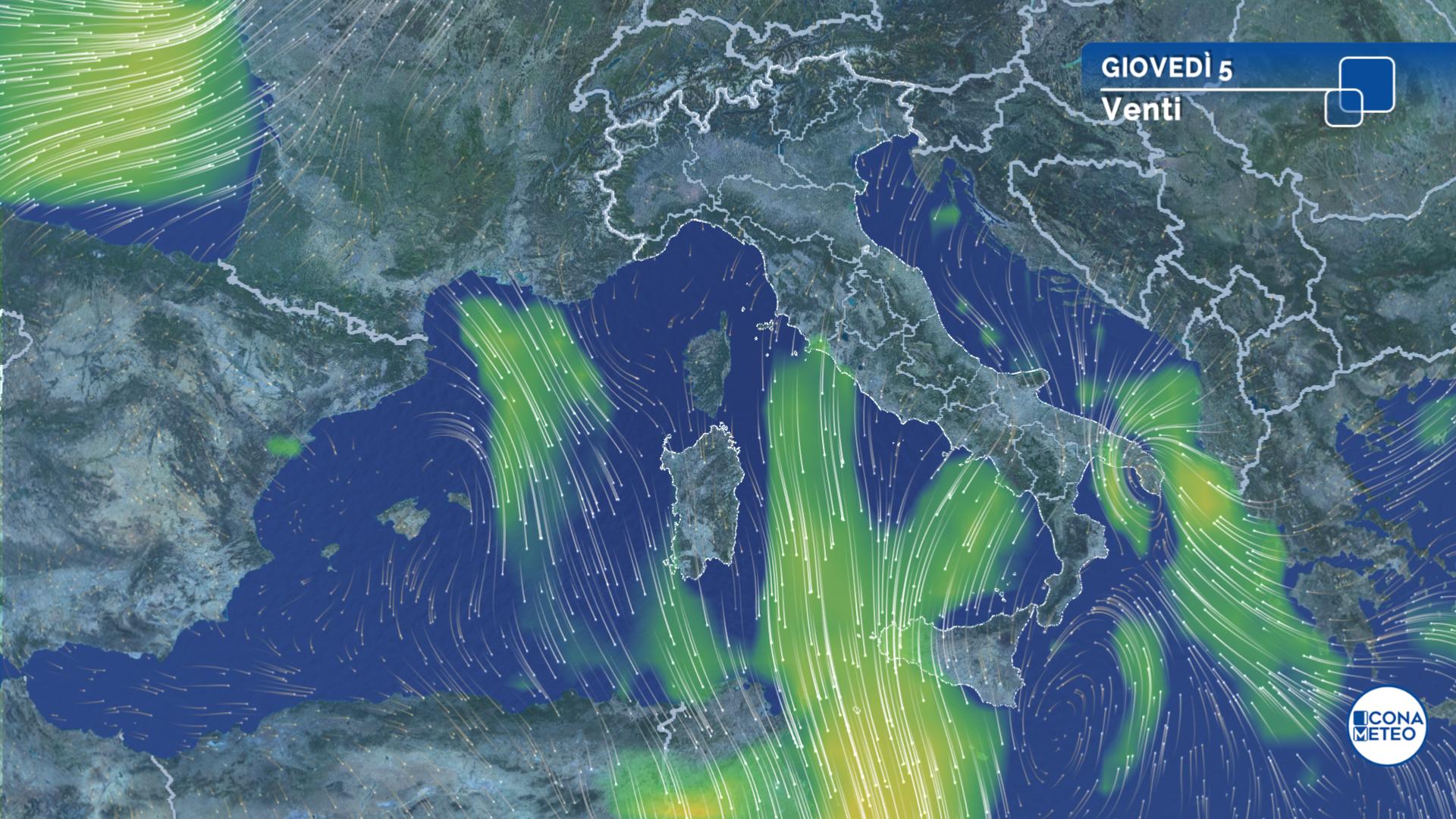 venti giovedì 5 dicembre