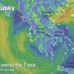 tempesta Bora in Grecia