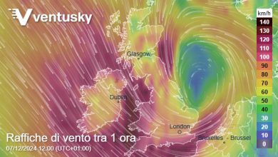 Photo of Tempesta Darragh sul Regno Unito con venti devastanti: le tempistiche