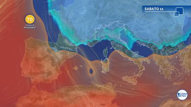 Photo of Il gelo travolge l’Italia nel weekend dell’11-12 gennaio: neve fino in collina e maltempo!