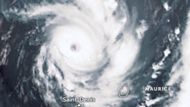 Photo of Nell’Oceano indiano doppia minaccia per due cicloni tropicali: venti a oltre 200 km/h