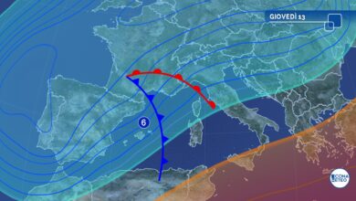 Photo of Maltempo no stop: entro il weekend attesa la pioggia di 2 mesi primaverili. Ecco dove