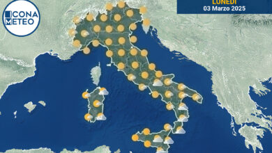 Photo of Meteo Italia oggi: Sole al Nord, nuvole e possibilità di piogge al Sud
