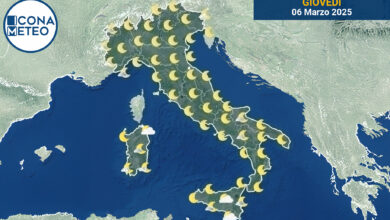 Photo of Meteo Italia oggi: Sole e clima mite, nuvole in aumento al Sud