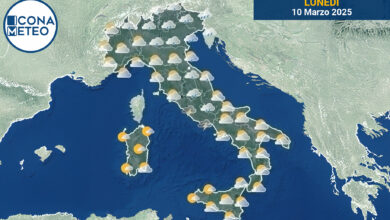 Photo of Meteo Italia oggi: Nuvole, piogge e temporali su gran parte del Paese