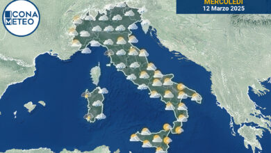 Photo of Meteo Italia Oggi: Piogge e Neve su Alpi, Maltempo al Centro e Sud