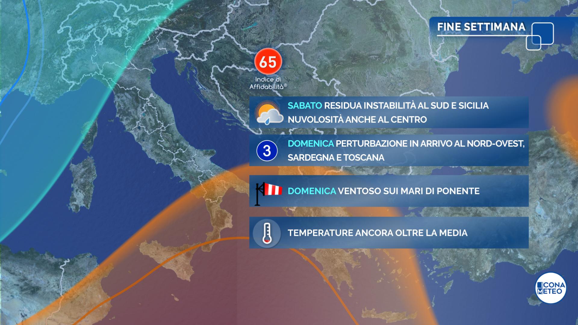 meteo weekend