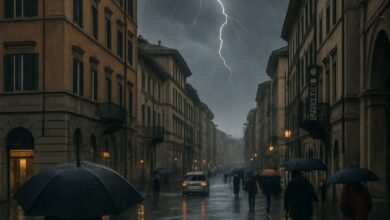 Photo of Allerta Meteo in Italia: Piogge Intense, Grandine e Rischi Idrogeologici in 15 Regioni