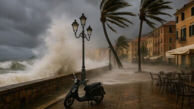 Photo of Allerta Meteo in Italia: Venti Forti e Temporali Previsti per Lunedì 14 Aprile