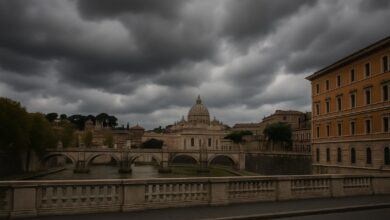 Photo of Maltempo: Roma colpita da un nubifragio. Le previsioni per oggi