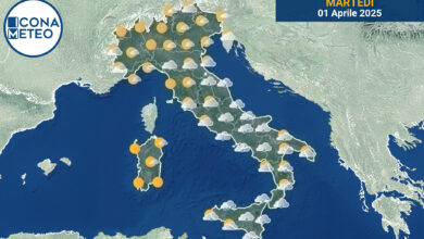 Photo of Meteo Italia oggi: Sole e nuvole al Nord, piogge al Centro e Sud