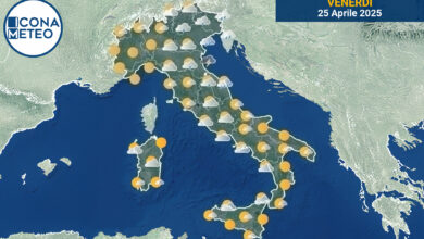Photo of Meteo Italia oggi: Sole al Sud, Temporali al Nord e Centro