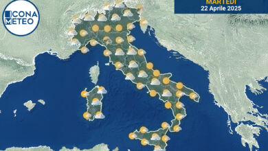 Photo of Meteo Italia Domani: Sole e qualche rovescio su Nord e Centro