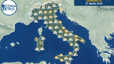 Photo of Meteo Italia domani: Piogge al Nord, Sole e Nuvole al Centro e Sud