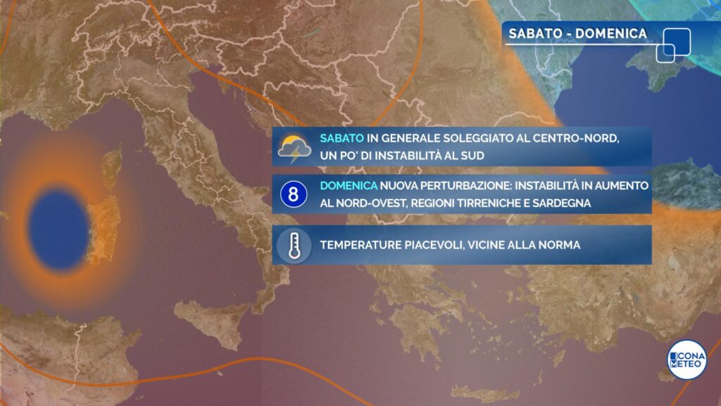 meteo weekend
