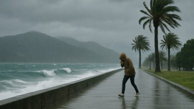 Photo of Nuova Zelanda flagellata da venti record e piogge: stato di emergenza e allerta rossa a Wellington