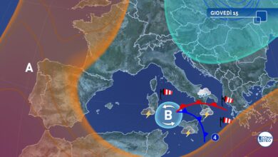 Photo of Ciclone mediterraneo in arrivo sull’Italia: forti venti e rischio nubifragi! Ecco dove