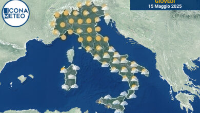Photo of Meteo Italia oggi: Sole al Nord, Maltempo al Centro e Sud