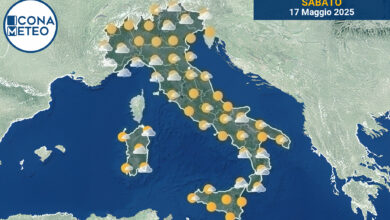 Photo of Meteo Italia oggi: sole e rovesci isolati, temporali nel pomeriggio