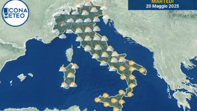 Photo of Meteo Italia oggi: Sole e nubi sparse, piogge residue in Liguria