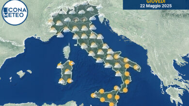 Photo of Meteo Italia oggi: Temporali al Nord, Sole al Sud e Isole