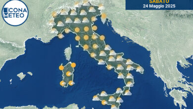 Photo of Meteo Italia oggi: Sole al Nord, temporali al Centro e Sud