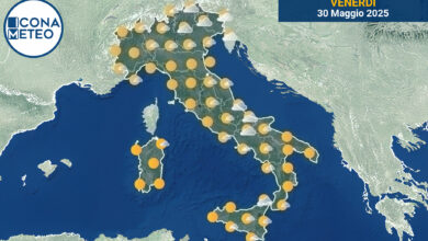 Photo of Meteo Italia oggi: Sole al Nord, Temporali al Sud e Isole