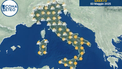Photo of Meteo Italia: Sole e nuvole domani, piogge isolate al Nord