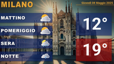 Photo of Meteo Oggi a Milano: Nuvoloso con Possibili Piogge