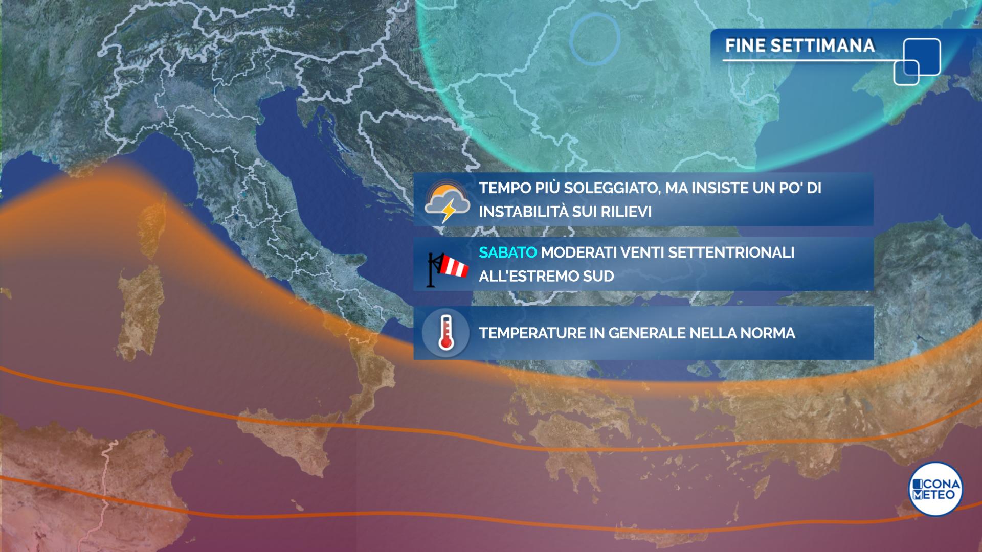 meteo weekend festa della mamma