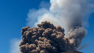 Photo of Etna: crollo della parete del cratere di Sud-Est dopo le recenti eruzioni