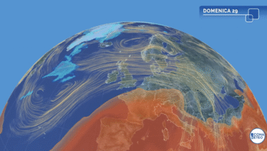 Photo of Meteo domenica: sole e caldo intenso, ventoso al Sud