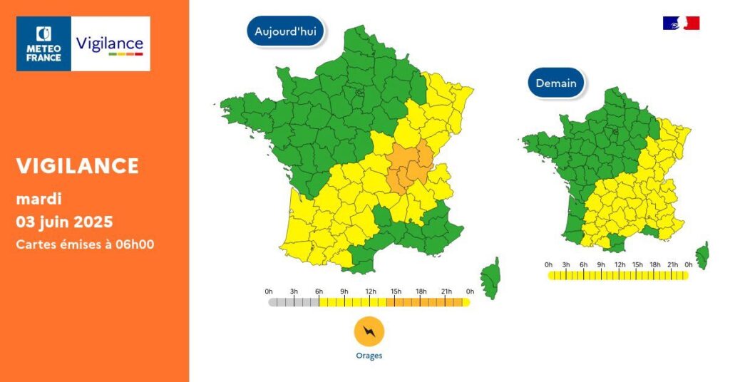 allerta meteo francia