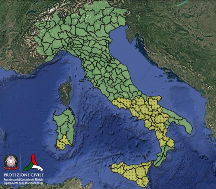 allerta meteo italia