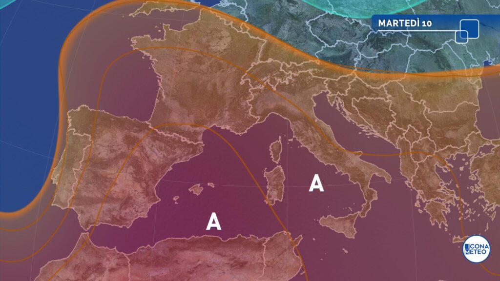 meteo italia caldo
