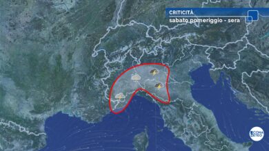 Photo of Meteo: sabato 21 giugno possibili forti temporali al Nord. I dettagli