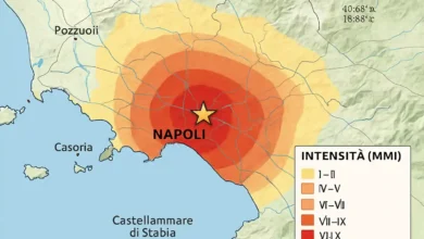 Photo of Forte scossa di terremoto a Napoli: magnitudo 4.6 avvertita alle 12.47, epicentro a Bacoli