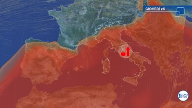 Photo of Tendenza meteo da giovedì 26 giugno: il caldo africano insiste con due brevi pause. Ecco dove e quando
