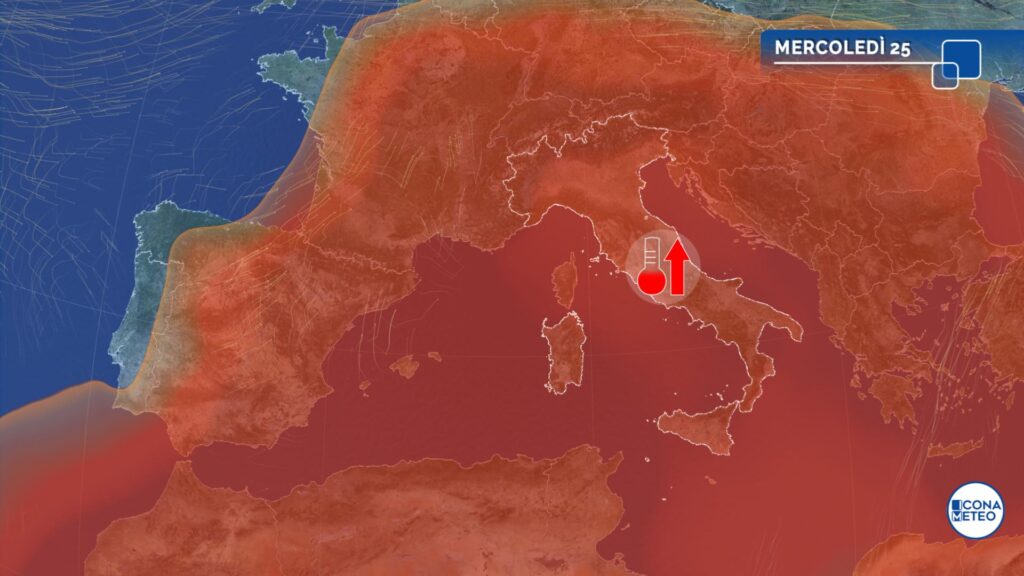 meteo caldo
