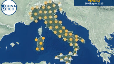 Photo of Meteo Italia oggi: Sole al Nord, Temporali al Sud e Isole