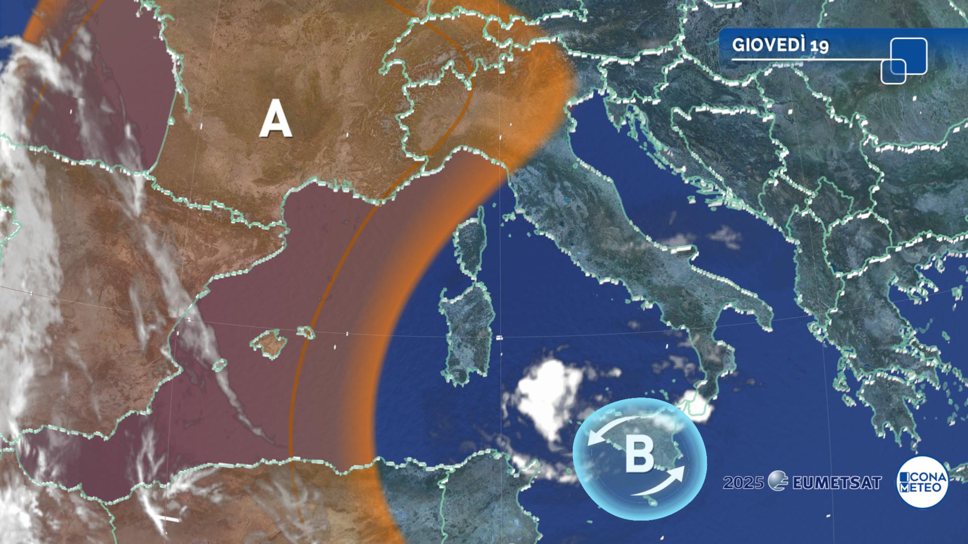 previsioni meteo oggi