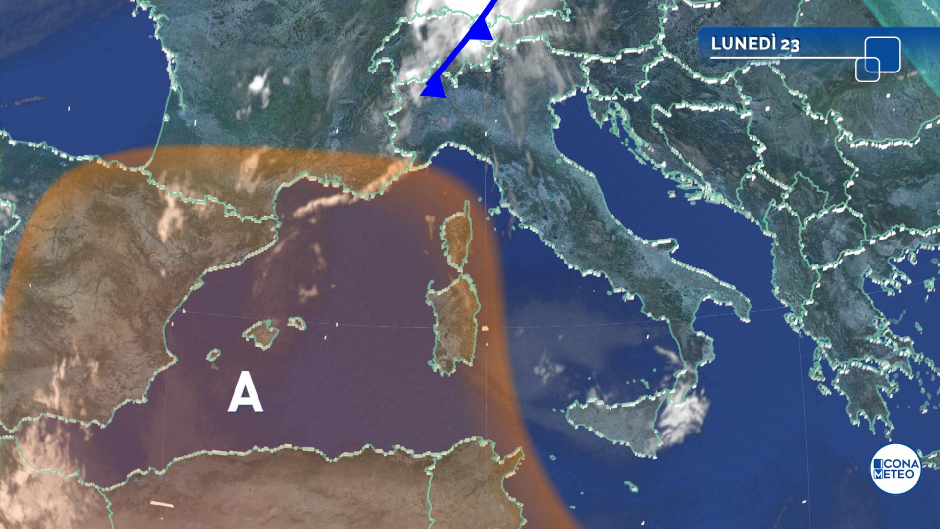 previsioni meteo oggi